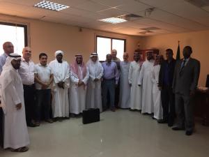 His Excellency the Dean of Al-Qunfudhah University College Visits the Academic Departments of the College